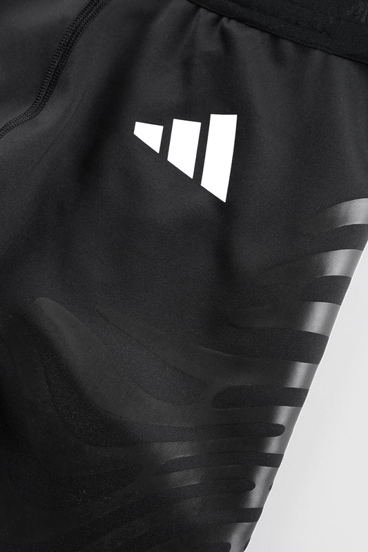 ADIZERO CONTROL RUNNING SHORT LEGGINGS BLACK