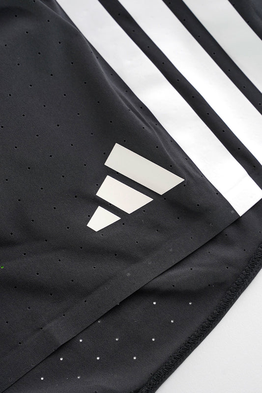 ADIZERO RUNNING SPLIT SHORTS BLACK