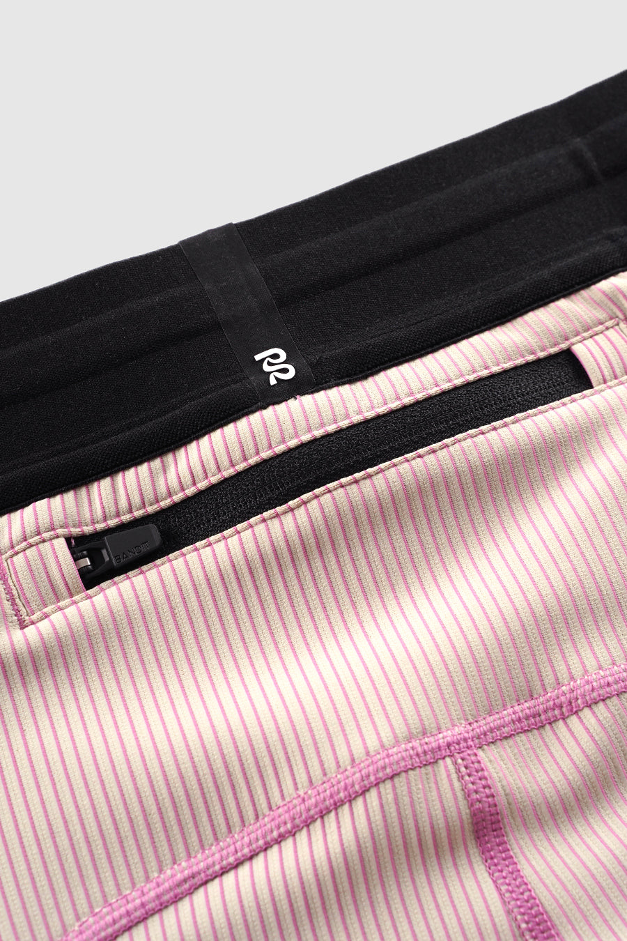 STRIPED CADENCE™ 5" COMPRESSION SHORTS PLASTER AND ORCHID