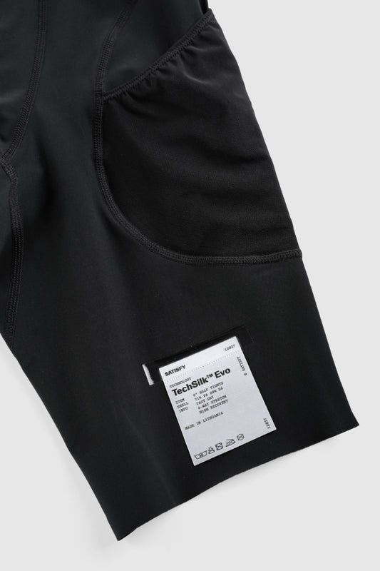 TECHSILK EVO 9 HALF TIGHTS BLACK