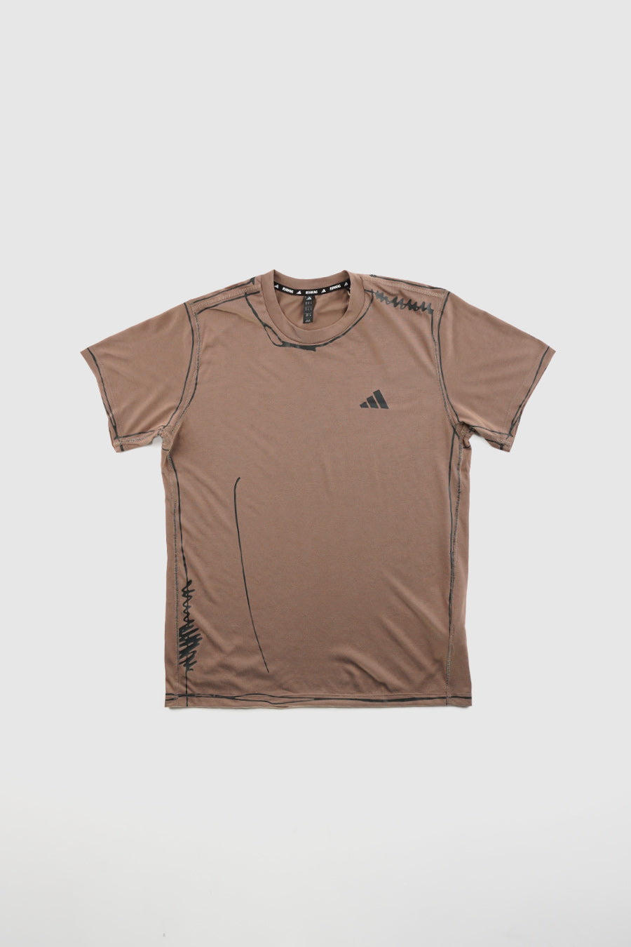 ADI365 SFTM RUNNING UNITEFIT T-SHIRT TRACE BROWN
