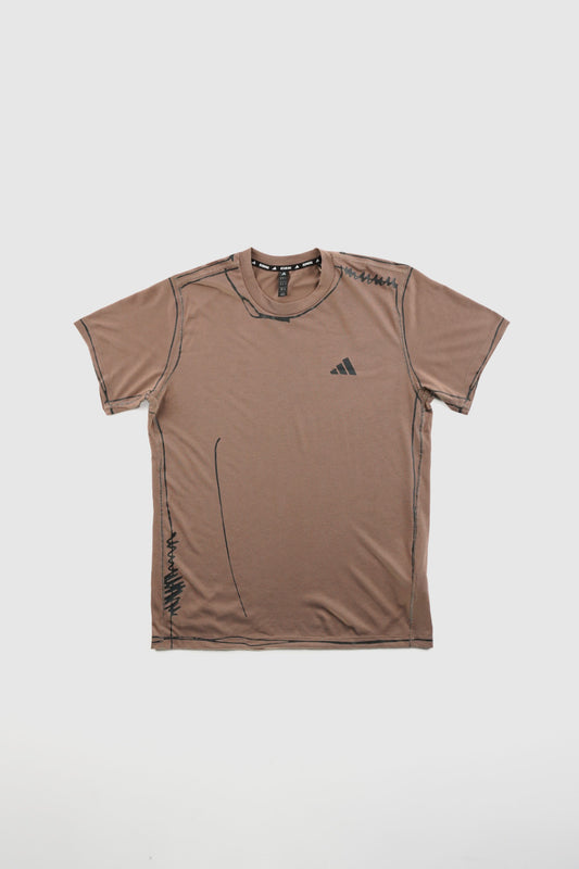 ADI365 SFTM RUNNING UNITEFIT T-SHIRT TRACE BROWN