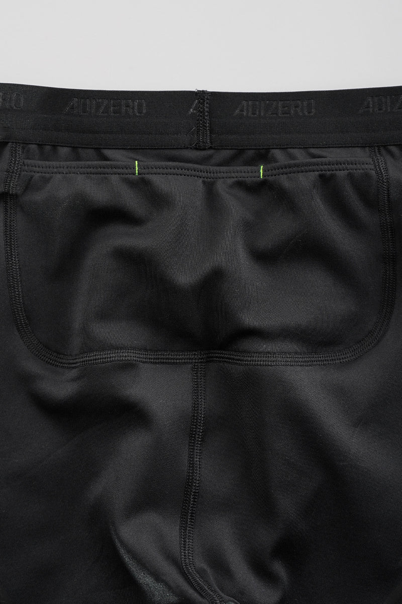 ADIZERO CONTROL RUNNING SHORT LEGGINGS BLACK
