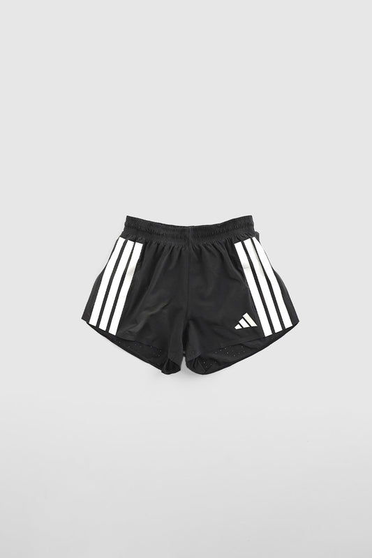 ADIZERO RUNNING SPLIT SHORTS BLACK