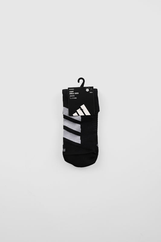 RUN X ADIZERO SOCK BLACK ET WHITE