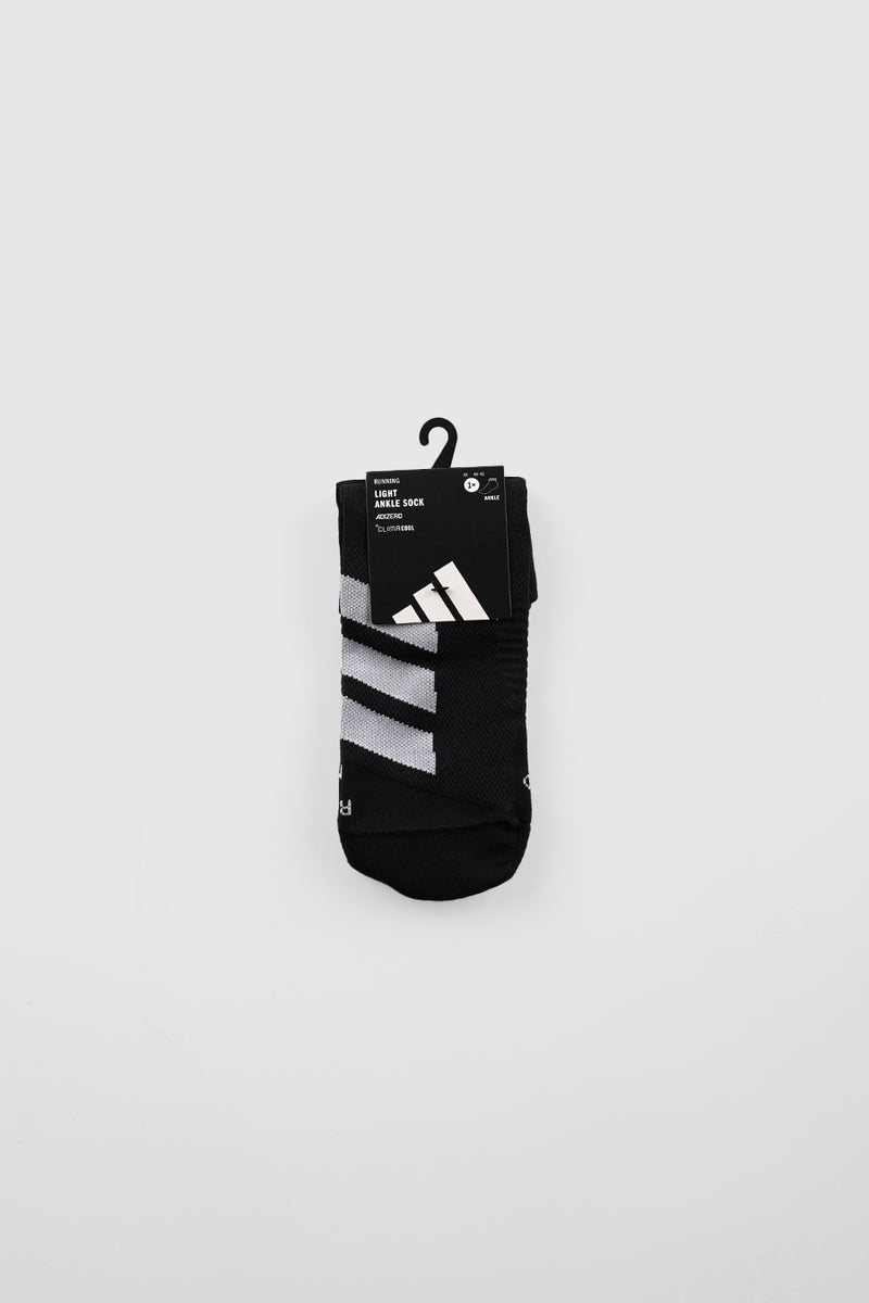 RUN X ADIZERO SOCK BLACK ET WHITE