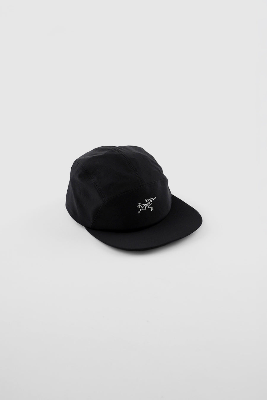 CASQUETTE GAMMA 5 PANEL BLACK ET ARTIC SILK