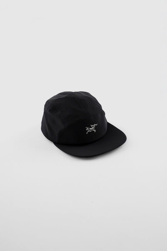 CASQUETTE GAMMA 5 PANEL BLACK ET ARTIC SILK