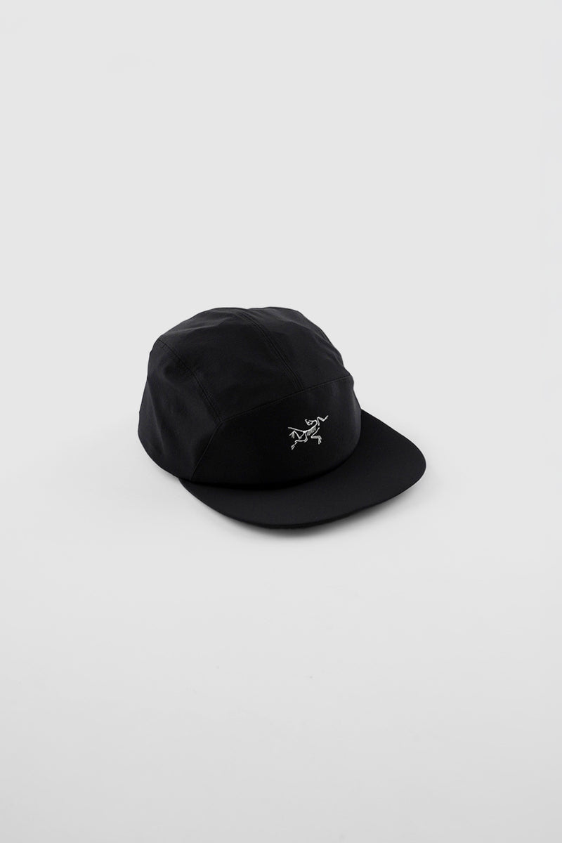 CASQUETTE GAMMA 5 PANEL BLACK ET ARTIC SILK