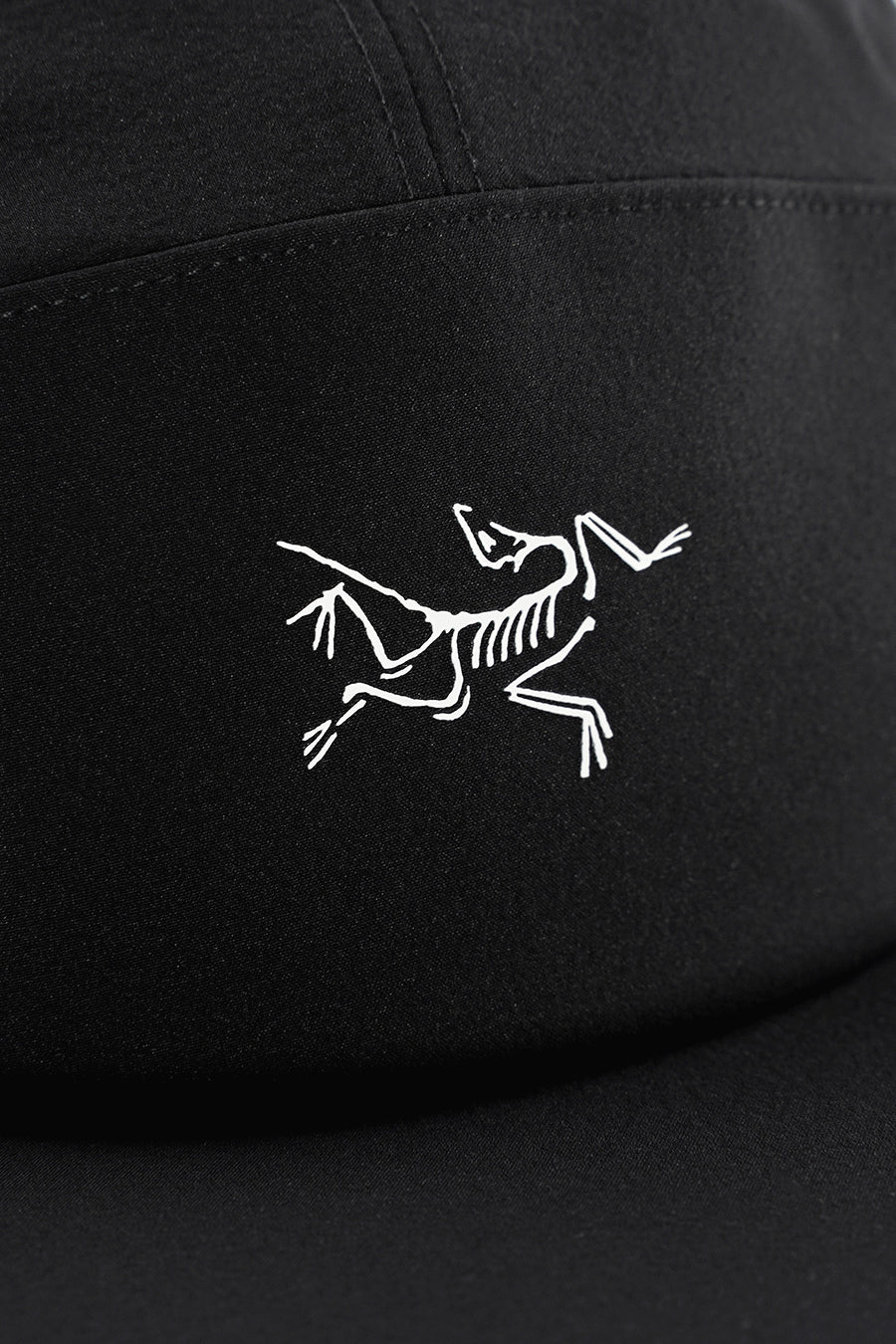 CASQUETTE GAMMA 5 PANEL BLACK ET ARTIC SILK