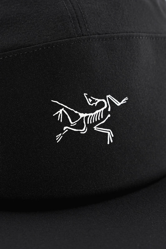 CASQUETTE GAMMA 5 PANEL BLACK ET ARTIC SILK