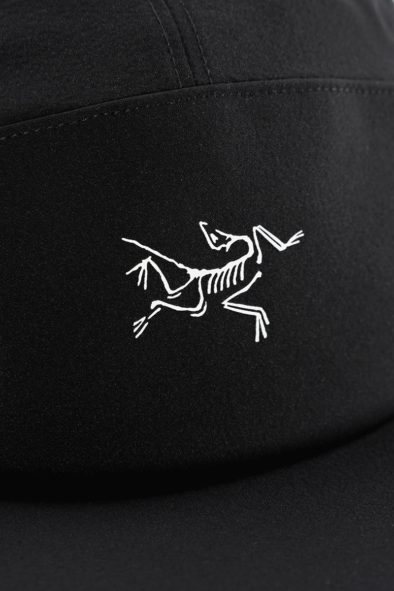 CASQUETTE GAMMA 5 PANEL BLACK ET ARTIC SILK