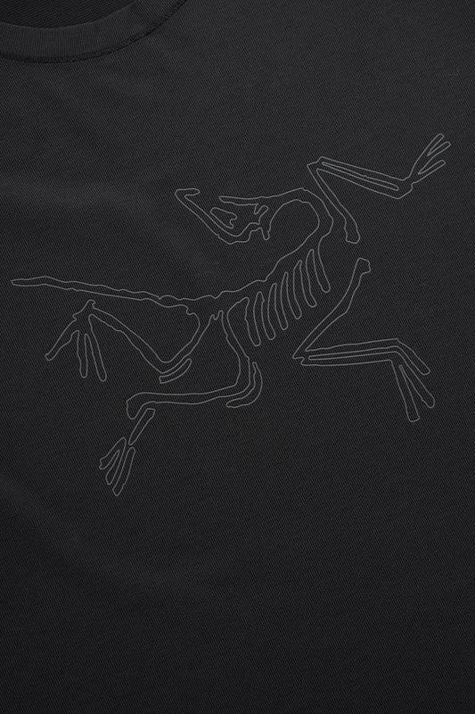 T-SHIRT CORMAC LOGO SS BLACK