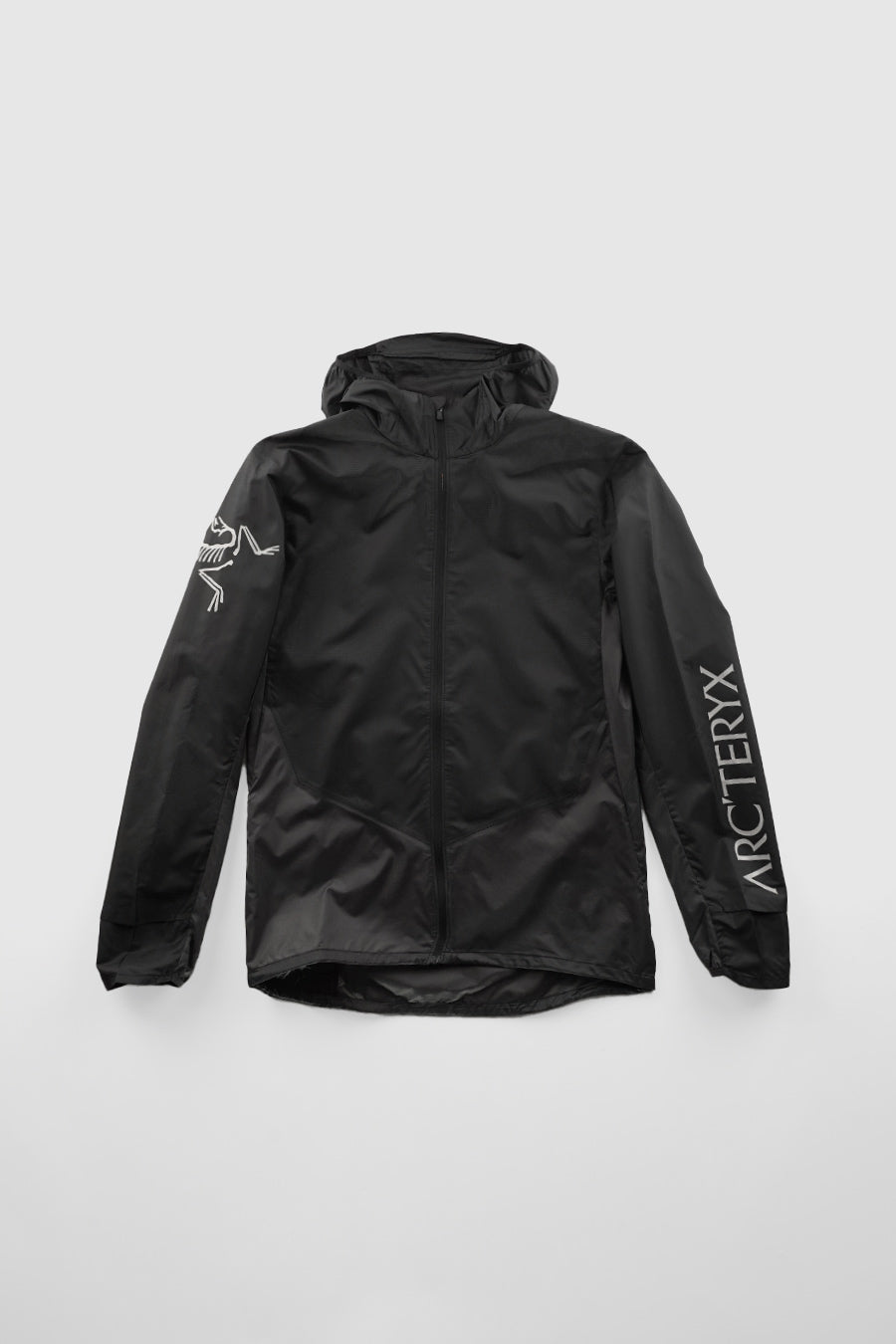 VESTE NORVAN WINDSHELL HOODY BLACK ET GRAPHITE