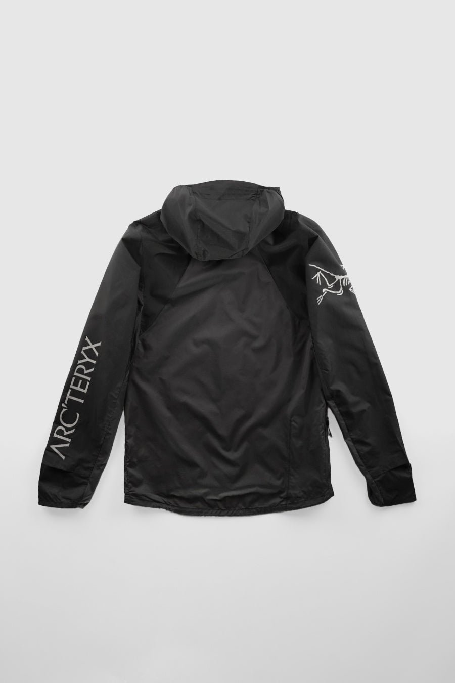 VESTE NORVAN WINDSHELL HOODY BLACK ET GRAPHITE