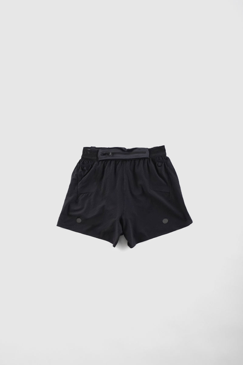 BLACK 5" SHORTS METARUN