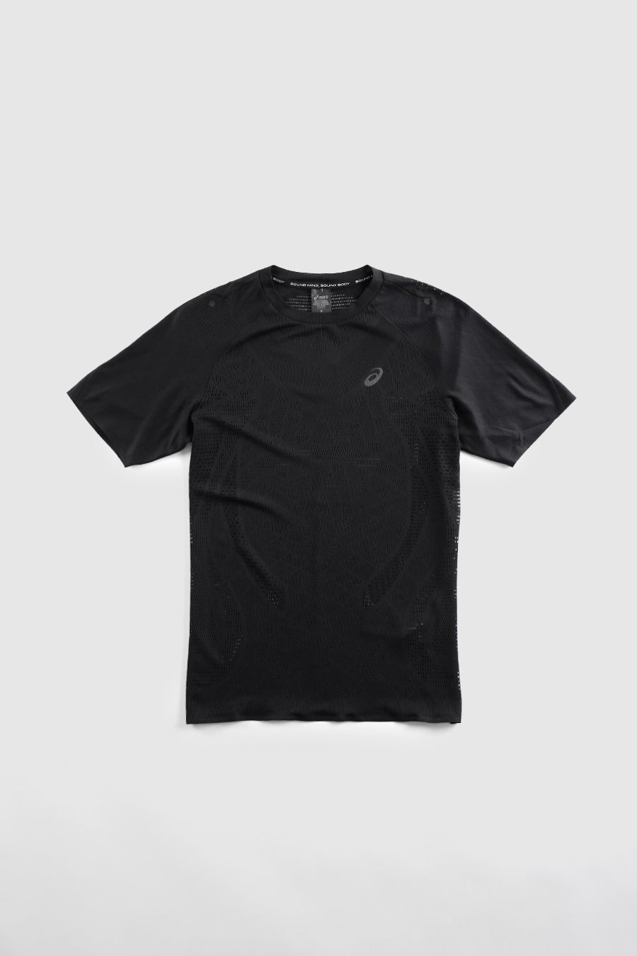 BLACK METARUN SS T-SHIRT