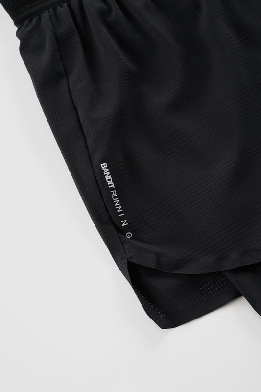 COOLGRID™ 2-IN-1 RUN SHORT BLACK