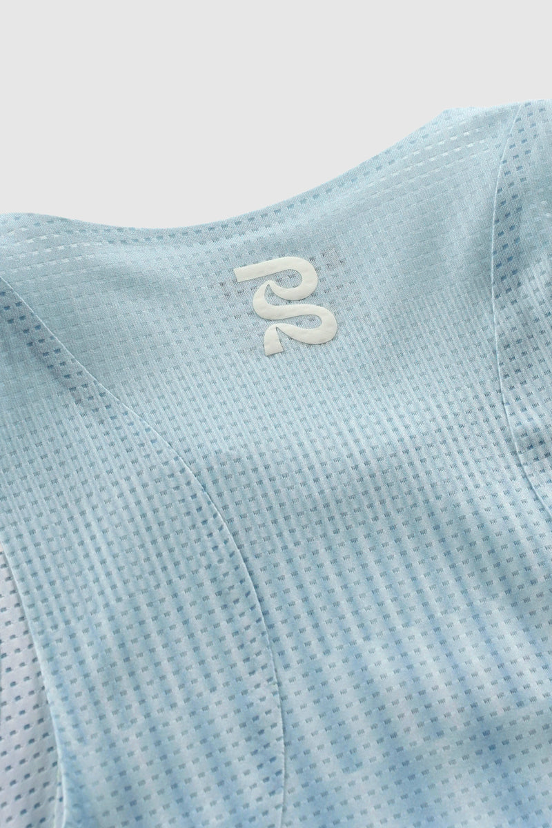 LAGOON AND MIST GEOMESH™ LIGHTWEIGHT RACE SINGLET