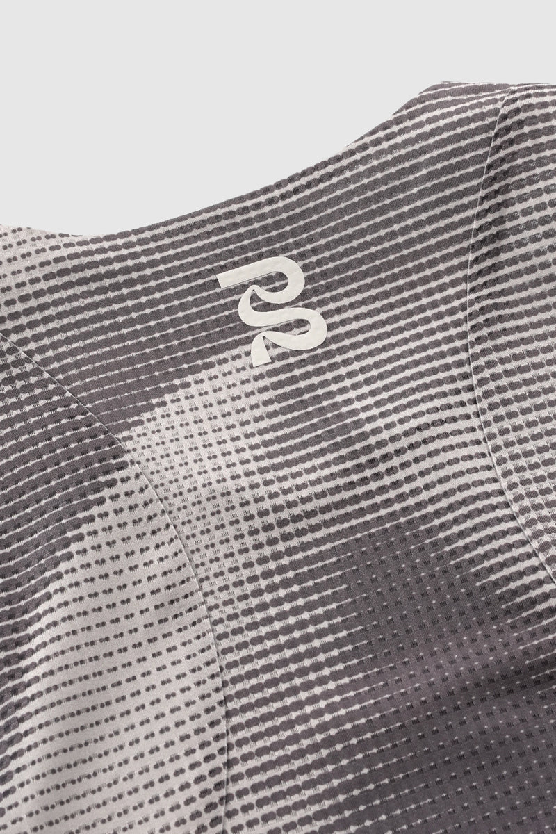 SLATE AND PLASTER GEOMESH™ LIGHTWEIGHT RACE SINGLET