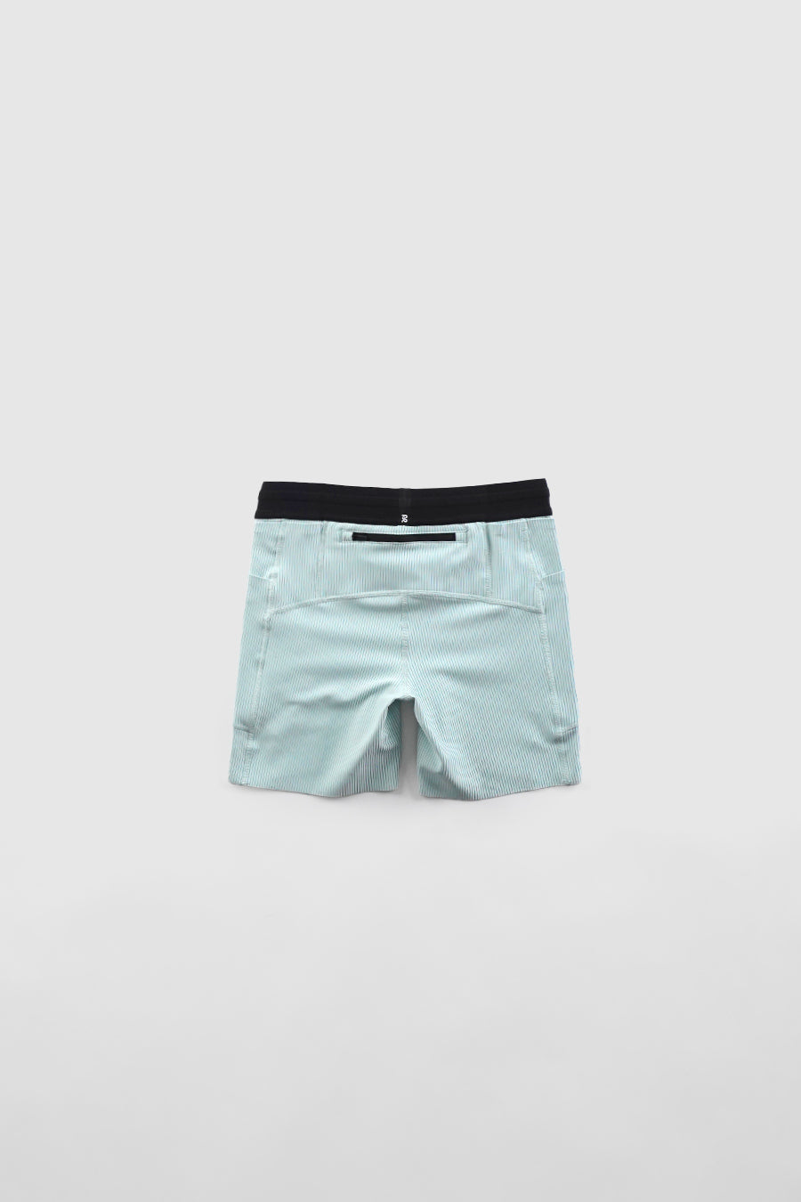 MIST AND LAGOON STRIPED CADENCE™ 5" COMPRESSION SHORTS
