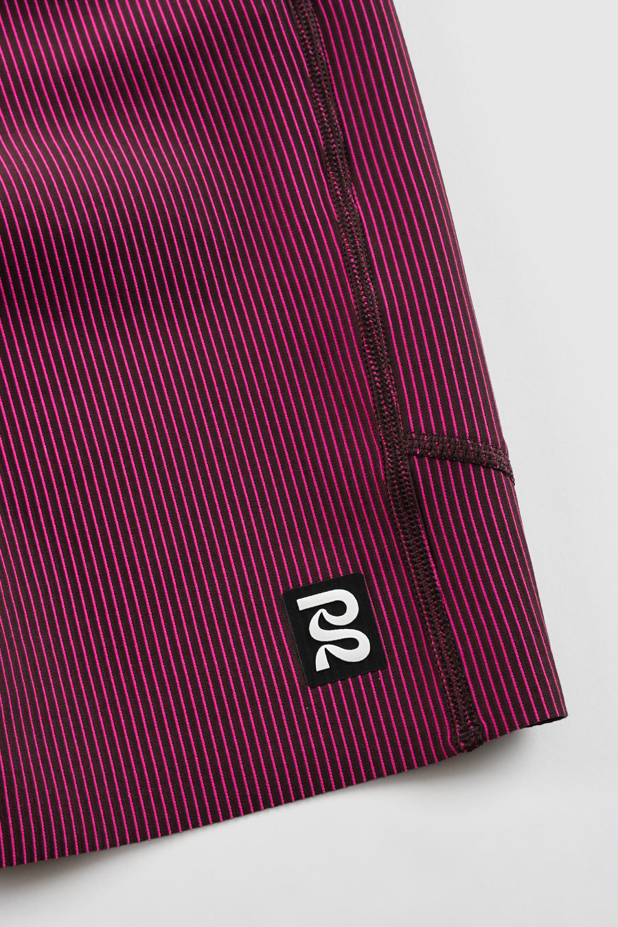 ESPRESSO AND AZALEA STRIPED CADENCE™ QUARTER TIGHTS