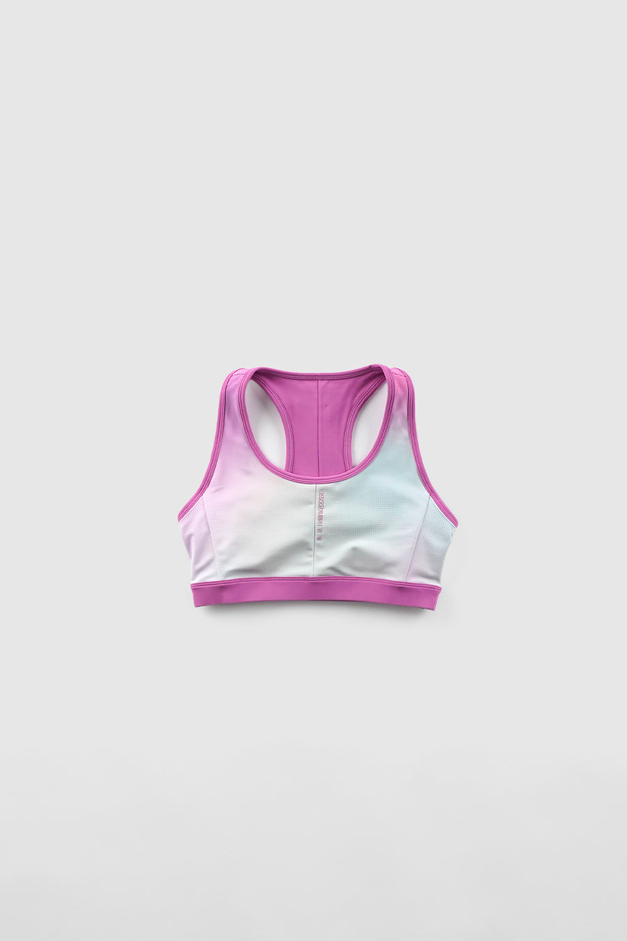 VANISHER™ REVERSO™ SCOOP NECK RUN BRA ORCHID BLOOM MULTI