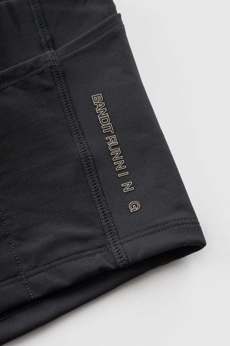 VANISHER™ V-NECK RACE CROP ANTHRACITE