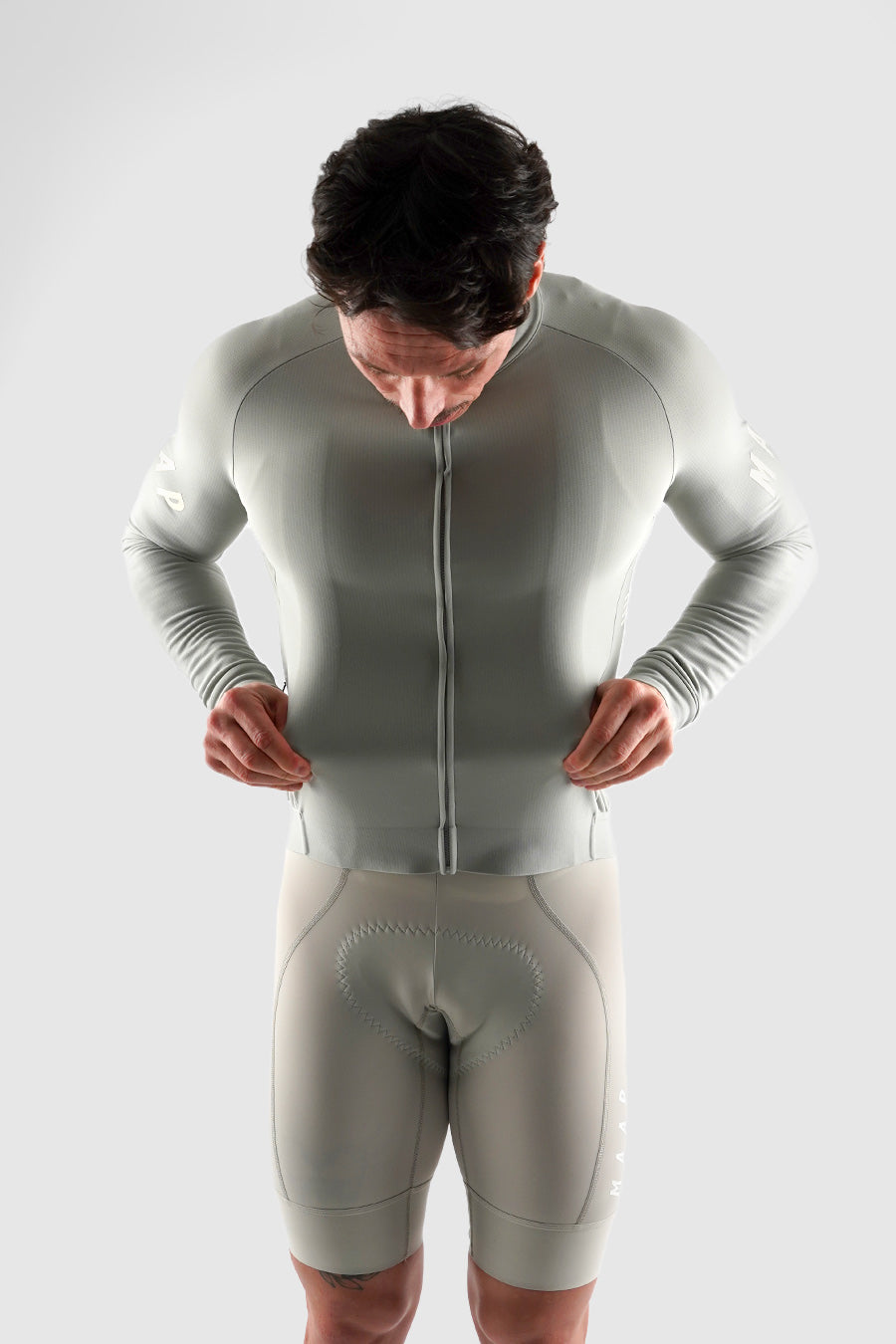 AOEN THERMAL LS JERSEY GRAYSTONE