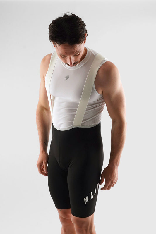 APEX AEON BIB SHORT BLACK AND WHITE