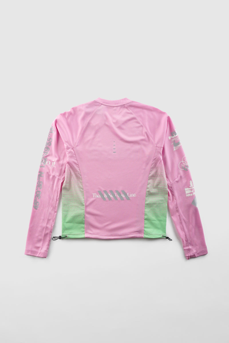 HAUT MANCHES LONGUES NIKE SWIFT PINK RISE