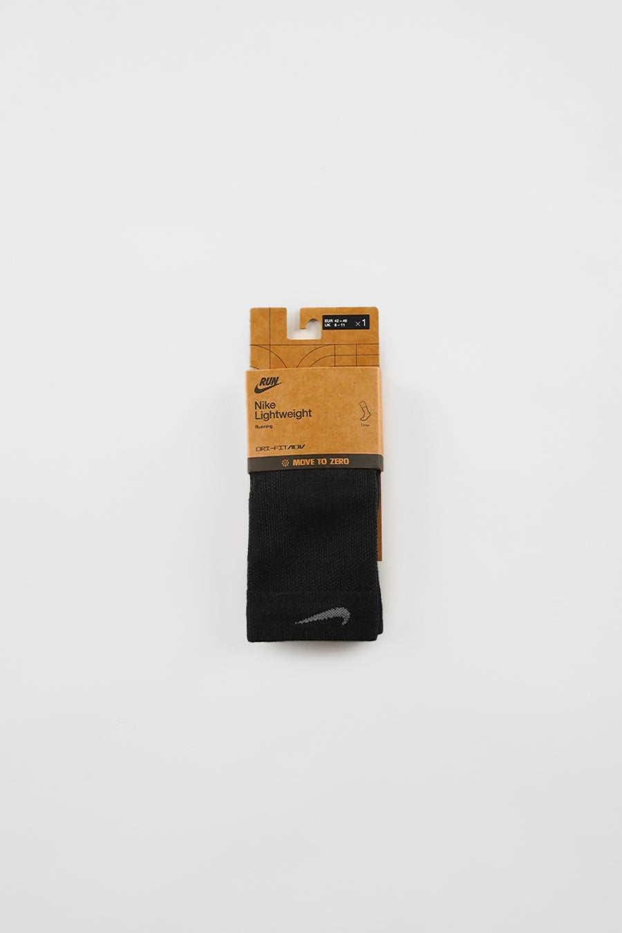 BLACK LIGHTWEIGHT SOCKS