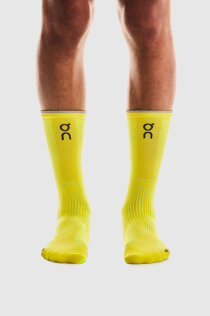 ELITE RUN SOCK HIGH LIME