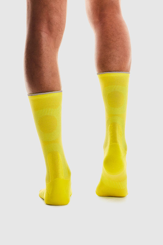 ELITE RUN SOCK HIGH LIME