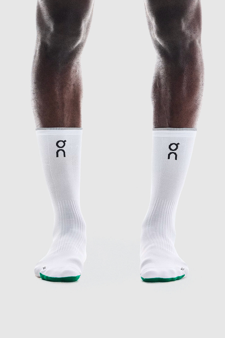 ELITE RUN SOCK HIGH WHITE ET IVORY