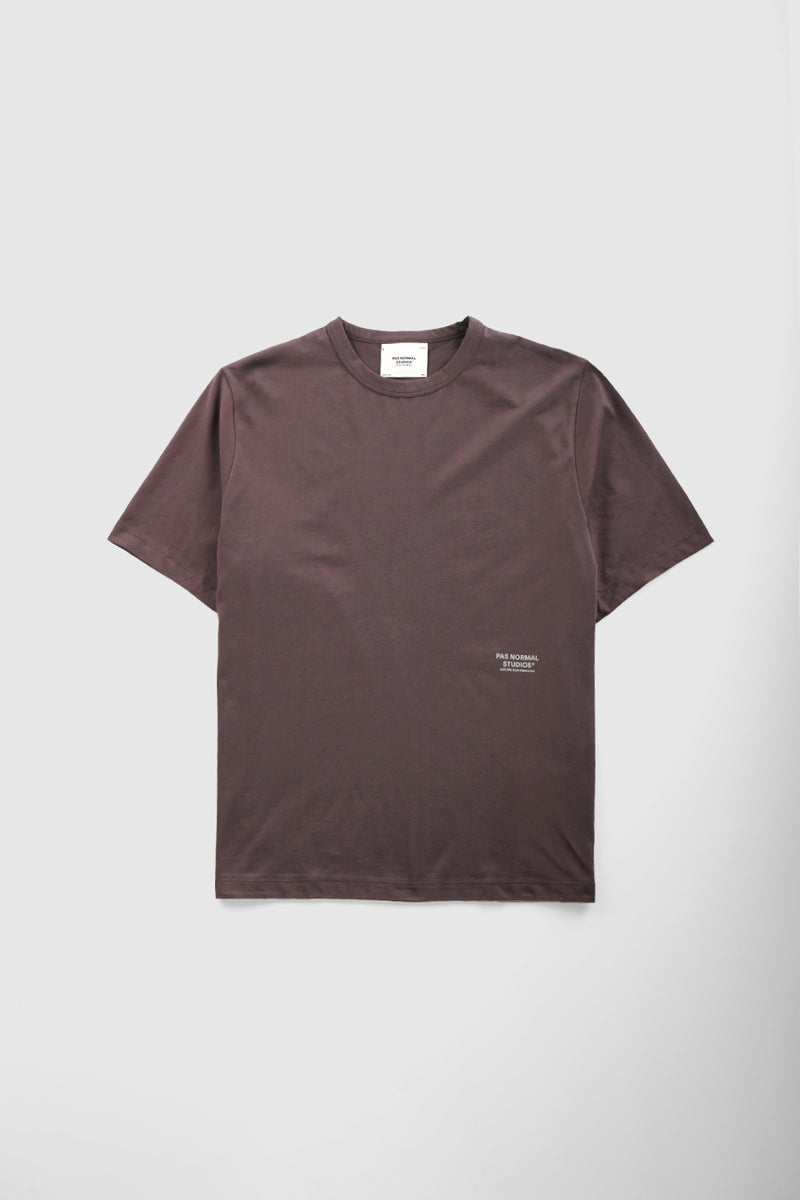OFF-RACE COTTON TECH T-SHIRT DARK PURPLE
