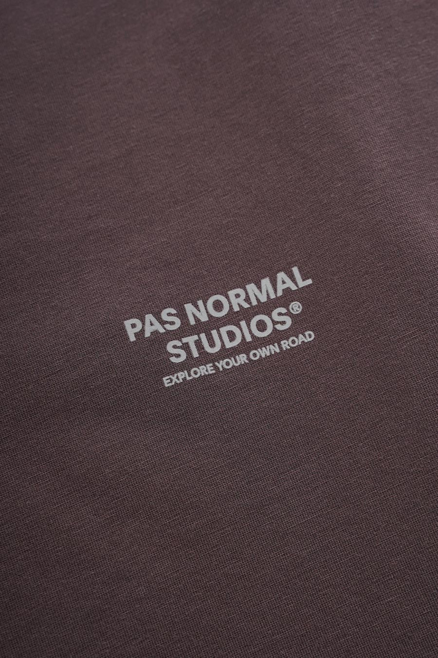 OFF-RACE COTTON TECH T-SHIRT DARK PURPLE