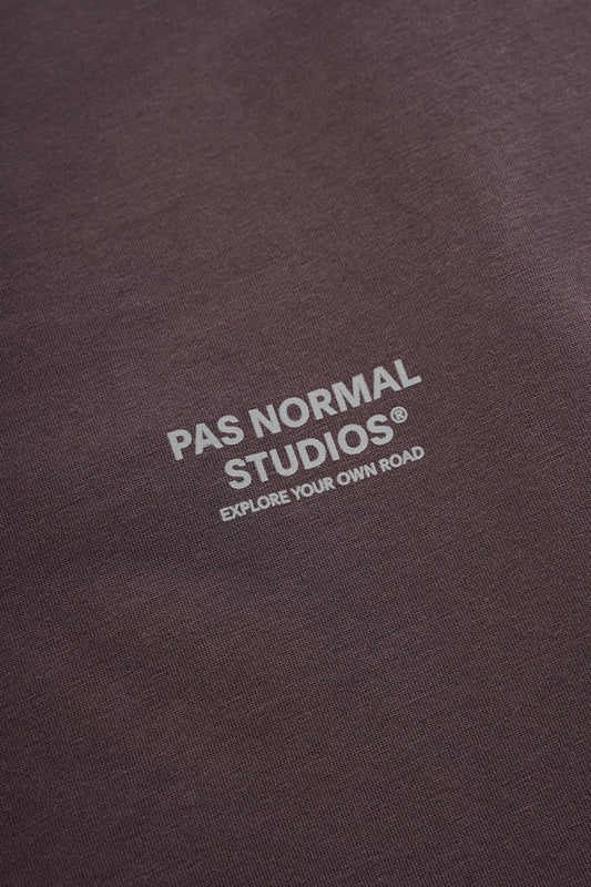 OFF-RACE COTTON TECH T-SHIRT DARK PURPLE