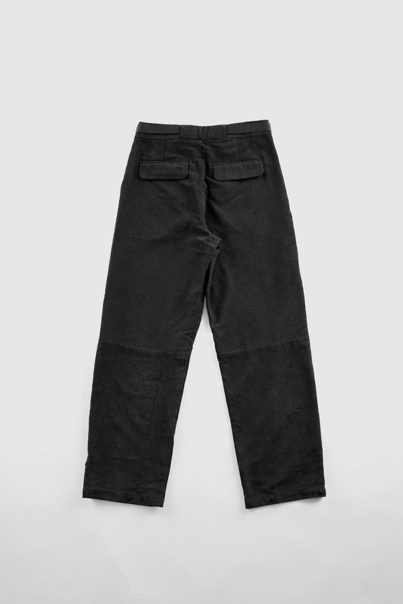 OFF-RACE CORDUROY PANTS BLACK