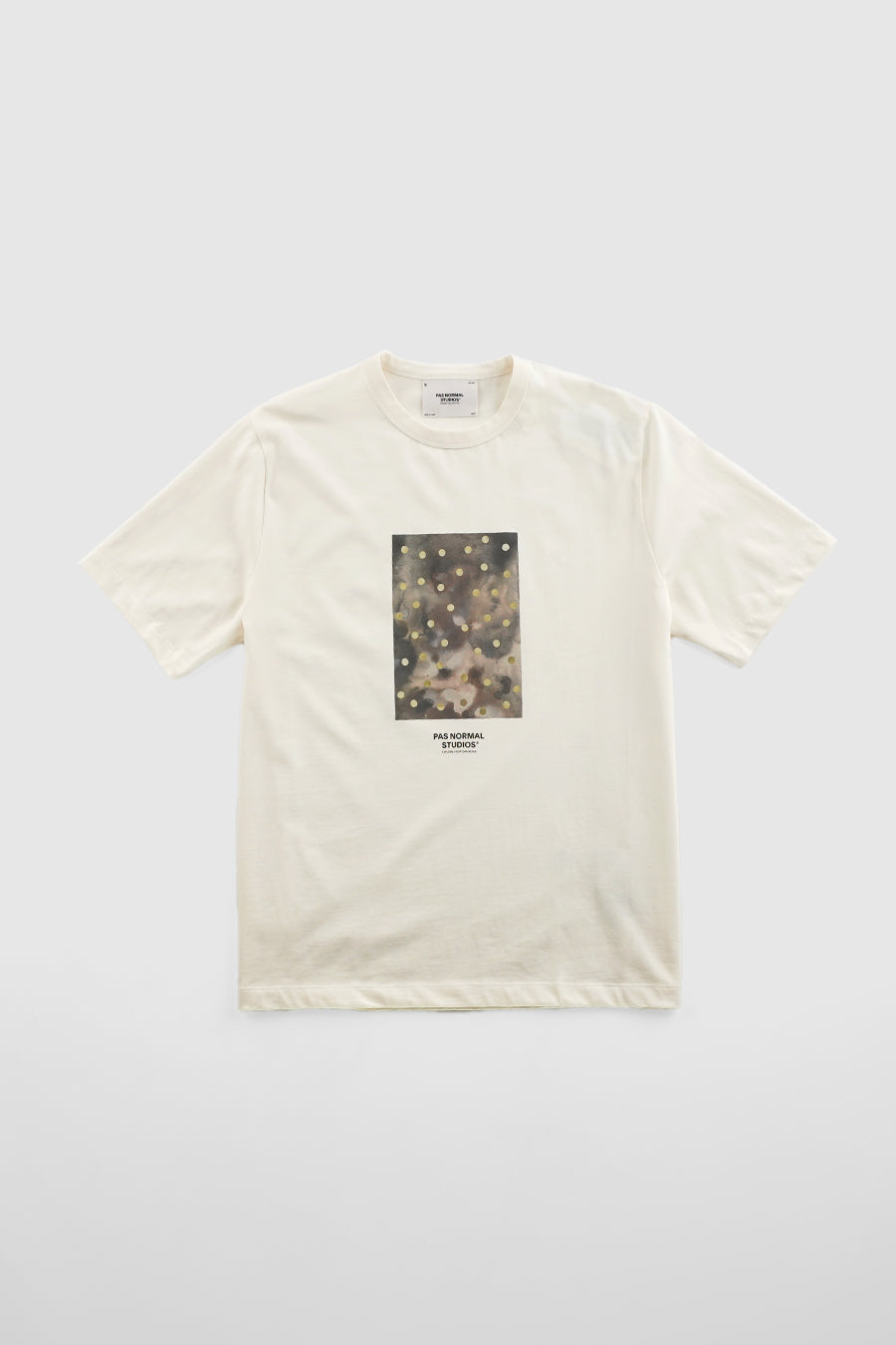 OFF-RACE COTTON TECH GRAPHIC T-SHIRT OFF WHITE