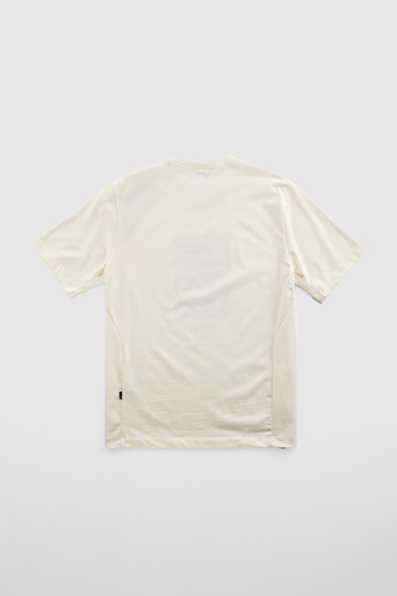 OFF-RACE COTTON TECH GRAPHIC T-SHIRT OFF WHITE