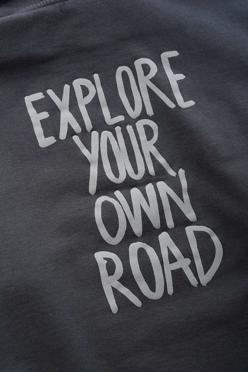 OFF-RACE GRAPHIC HOODIE DARK NAVY