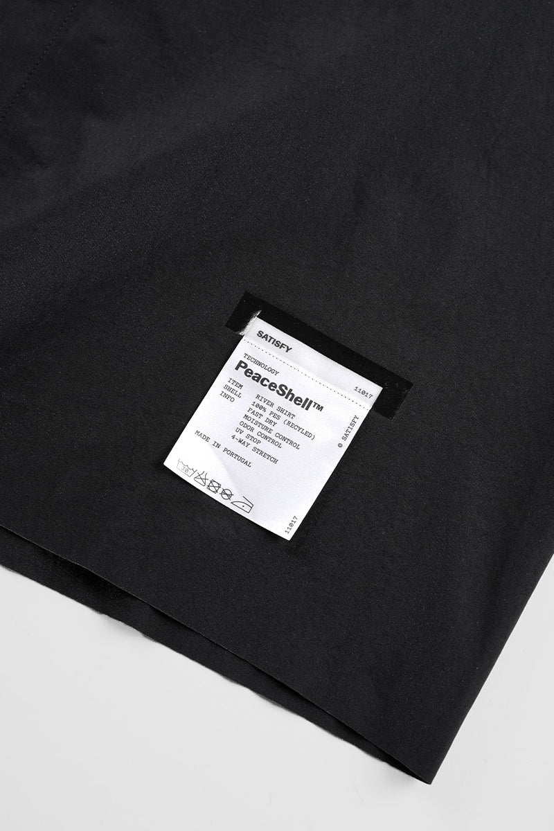 PEACESHELL RIVER SHIRT BLACK