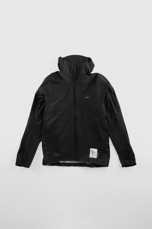 PERTEX 3L RAIN FLY JACKET BLACK