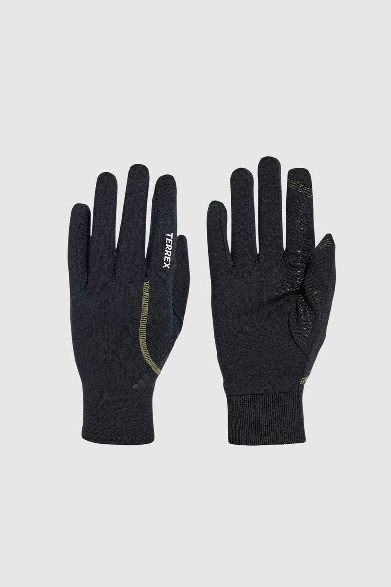 GANTS EN LAINE MERINOS NOIRS